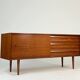 Mid-century teak sideboard Lothar Wegner Franzmeyer 60s vintage