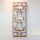 Modernist screen with square edges / space divider by Ludvik Volak, 1960s