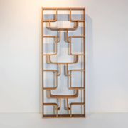 Modernist screen with square edges / space divider by Ludvik Volak, 1960s