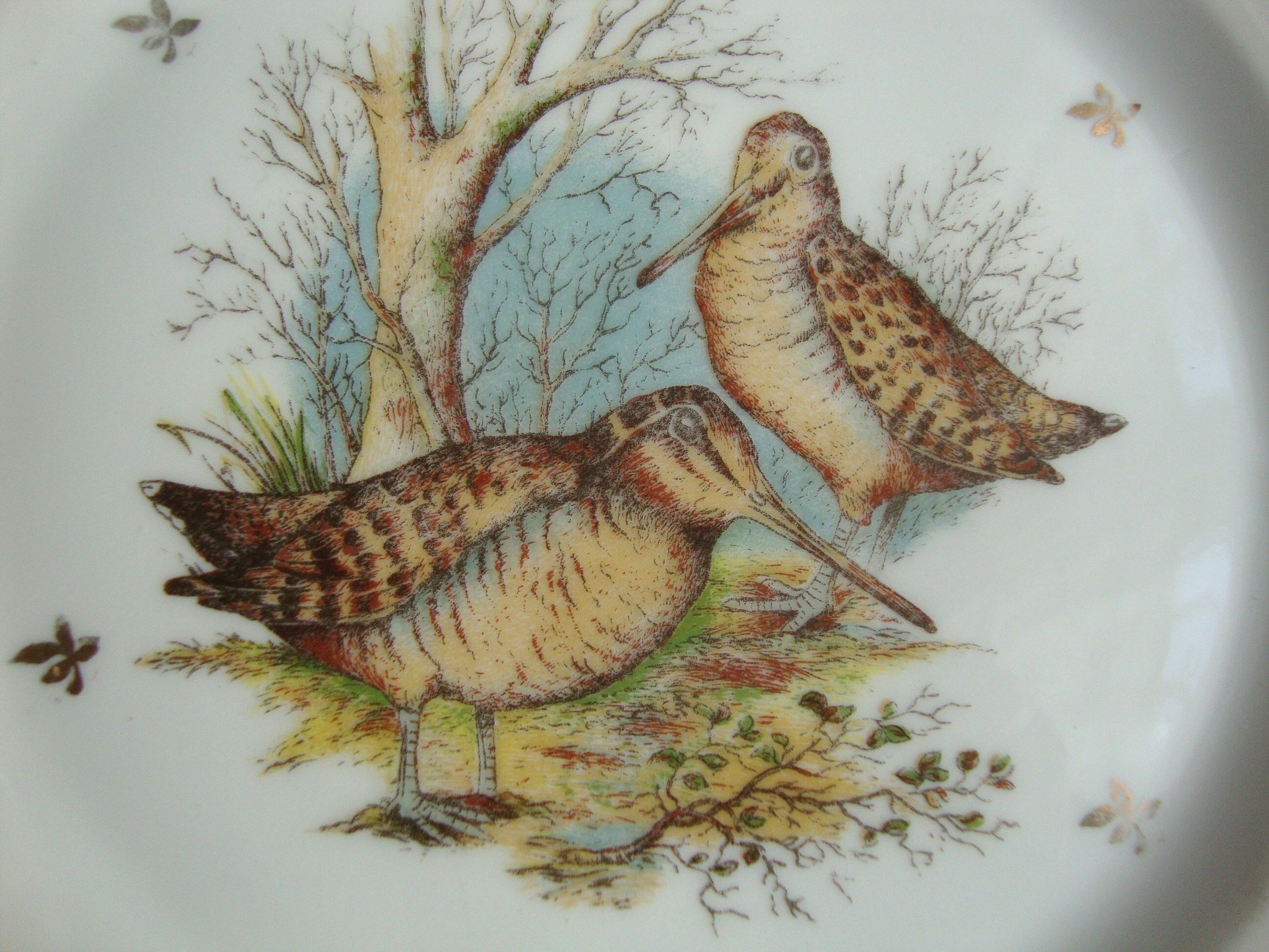 6 Limoges porcelain plates