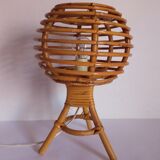 Bamboo bedside lamp
