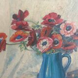 Still life, oil on canvas signed