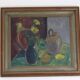 Nature morte : Vases et fruits par T.S.