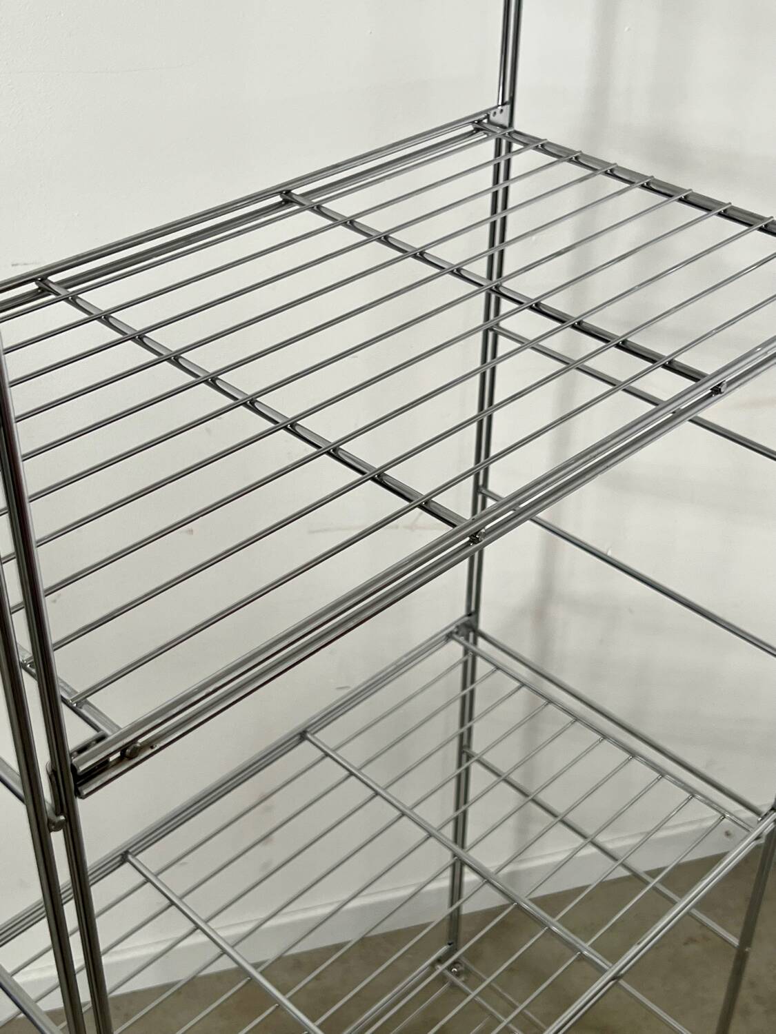 Old modular metal shelf vintage bookcase 10 design shelves from the 80s