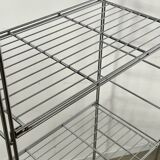 Old modular metal shelf vintage bookcase 10 design shelves from the 80s
