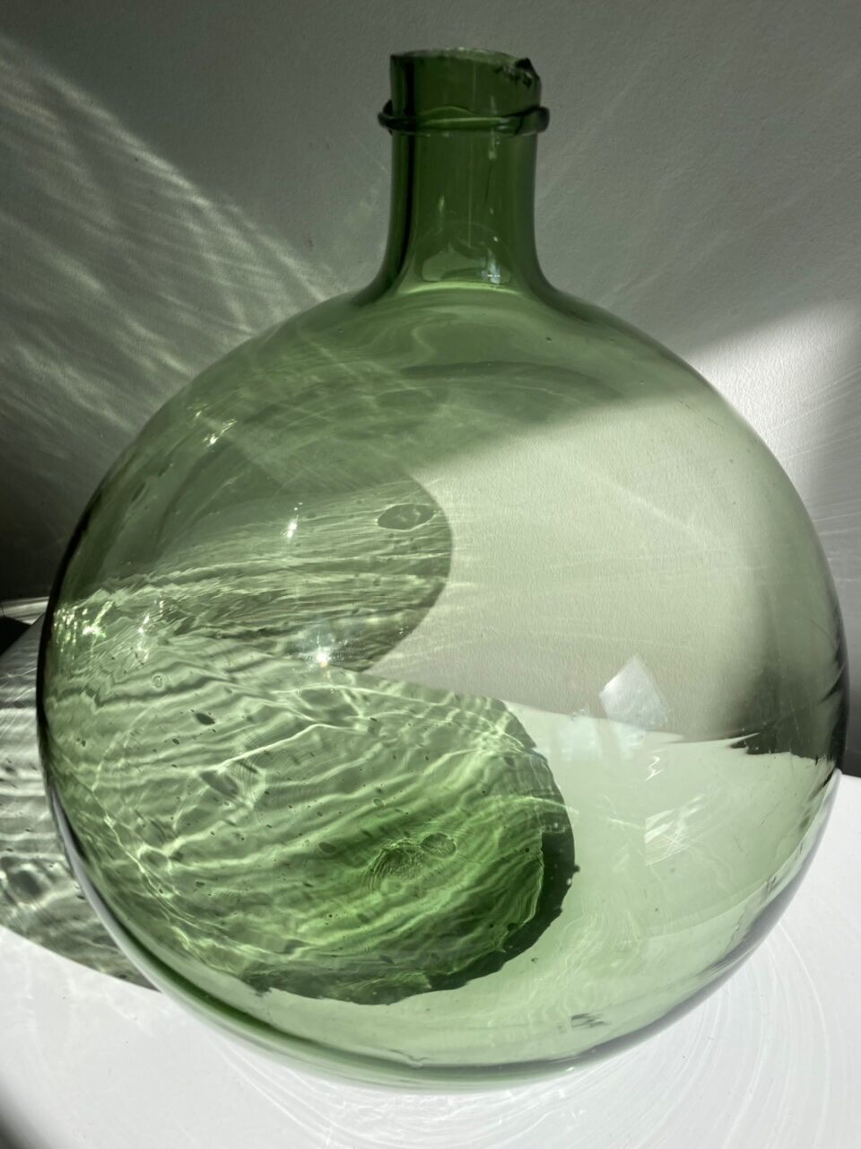 Dame-jeanne very old about 10/12L