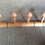 Bamboo coat rack