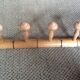 Bamboo coat rack