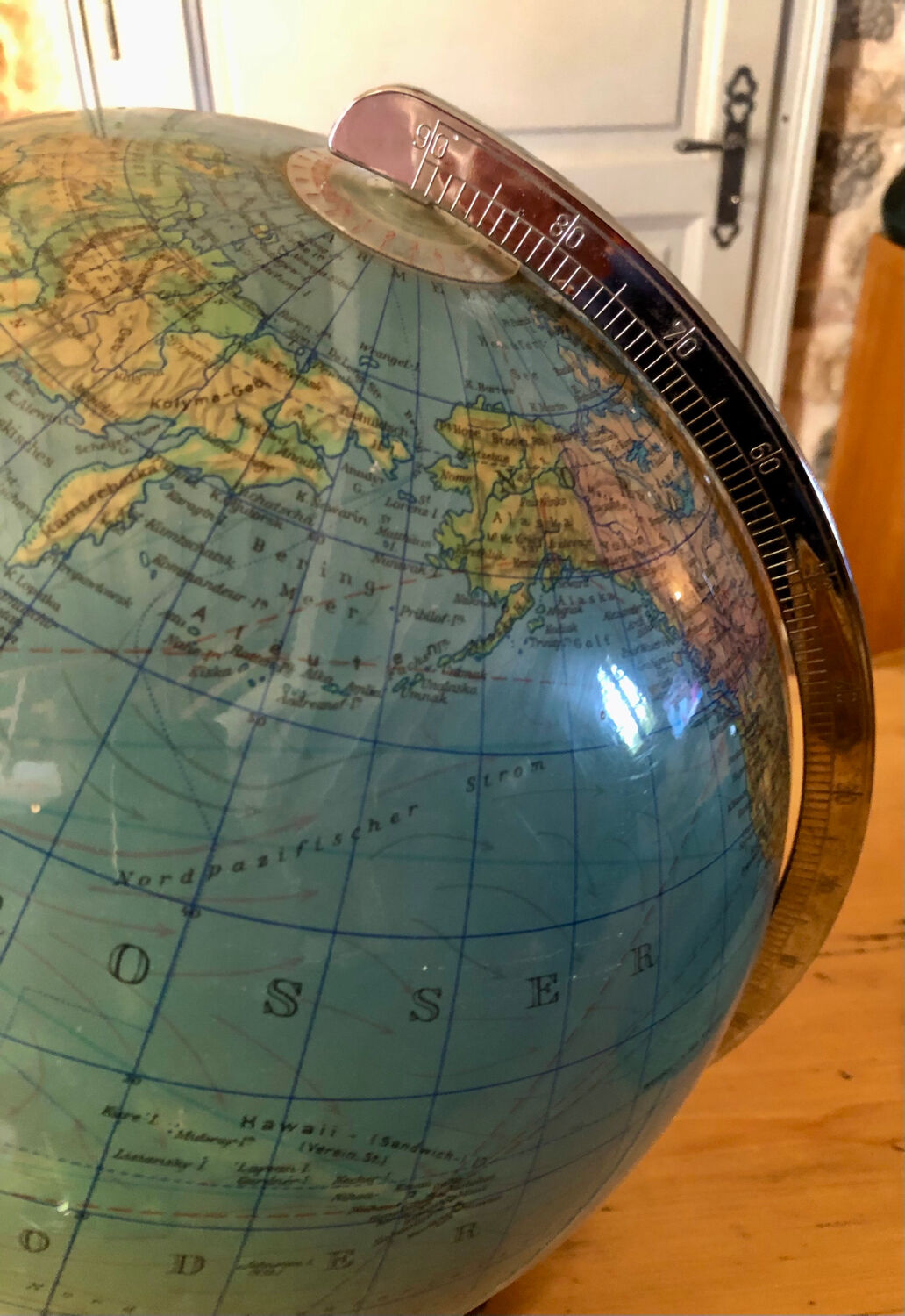 Great Columbus Earth Globe 1969