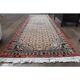 Vintage Turkish Oushak Handmade Wool Cotton Beige Runner Rug  98x284