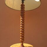 Vintage floor lamp from the 60s-70s with integrated shelf.