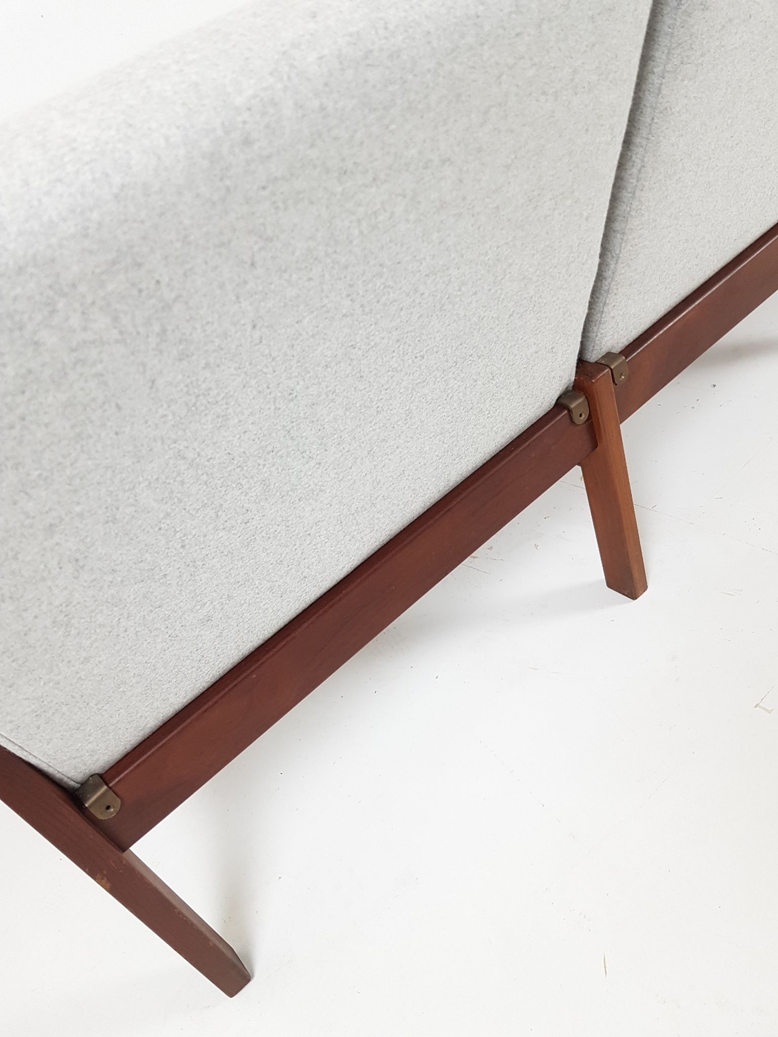 Canapé kvadrat laine gris Yngve Ekström pour Pastoe
