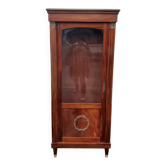 Vitrine en acajou et placage acajou style empire