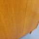 Vintage oak wardrobe from the 1960s.