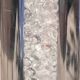 Crystal tealight candle holder