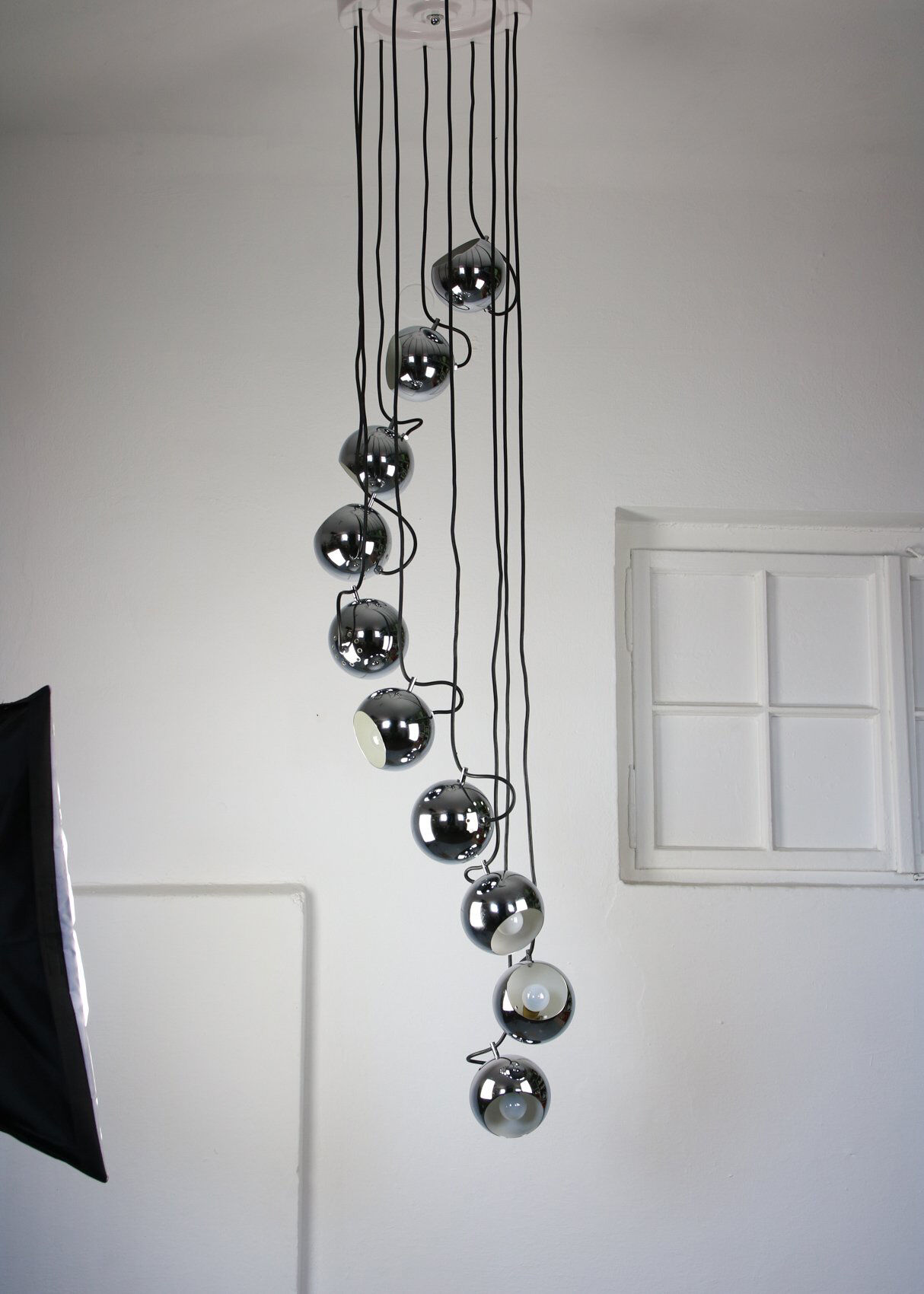 Suspension cascade de Guzzini pour Meblo