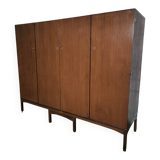 Scandinavian dressing wardrobe in rosewood