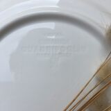 Flat plates with blue trims Quadrifoglio