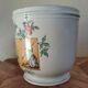 Cache pot earthenware Luneville Japan