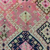 Turkish kilim 453x130 cm wool