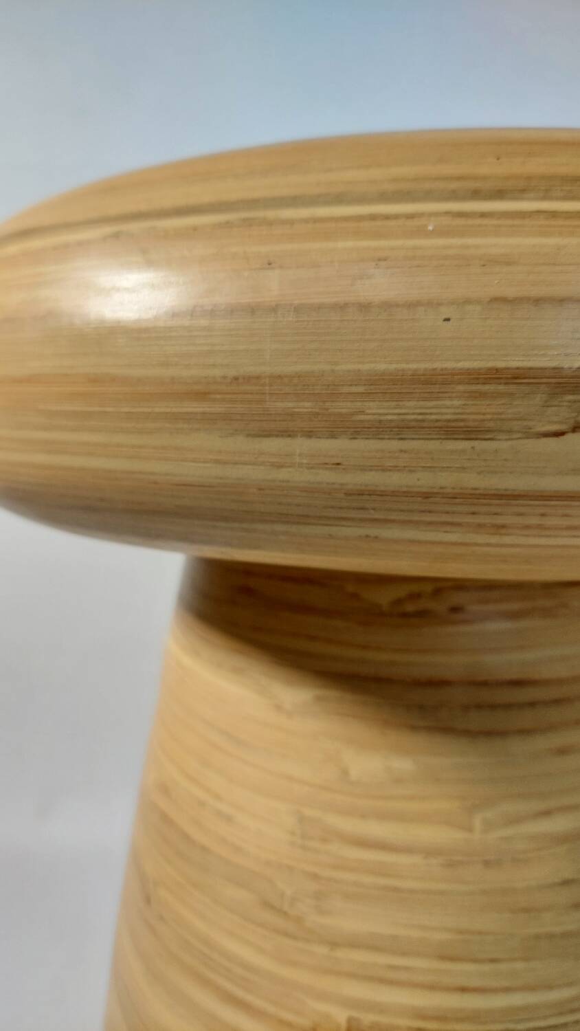 Vintage bamboo stool