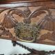 Cabinet colonial sculpté du 19e siècle – Indes orientales néerlandaises