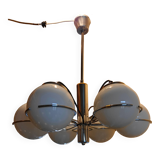 Italian Targetti Sankey chandelier from the 70s