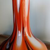 Vetreria Barbieri vase from Empoli in Italy in opaline glass from Florence