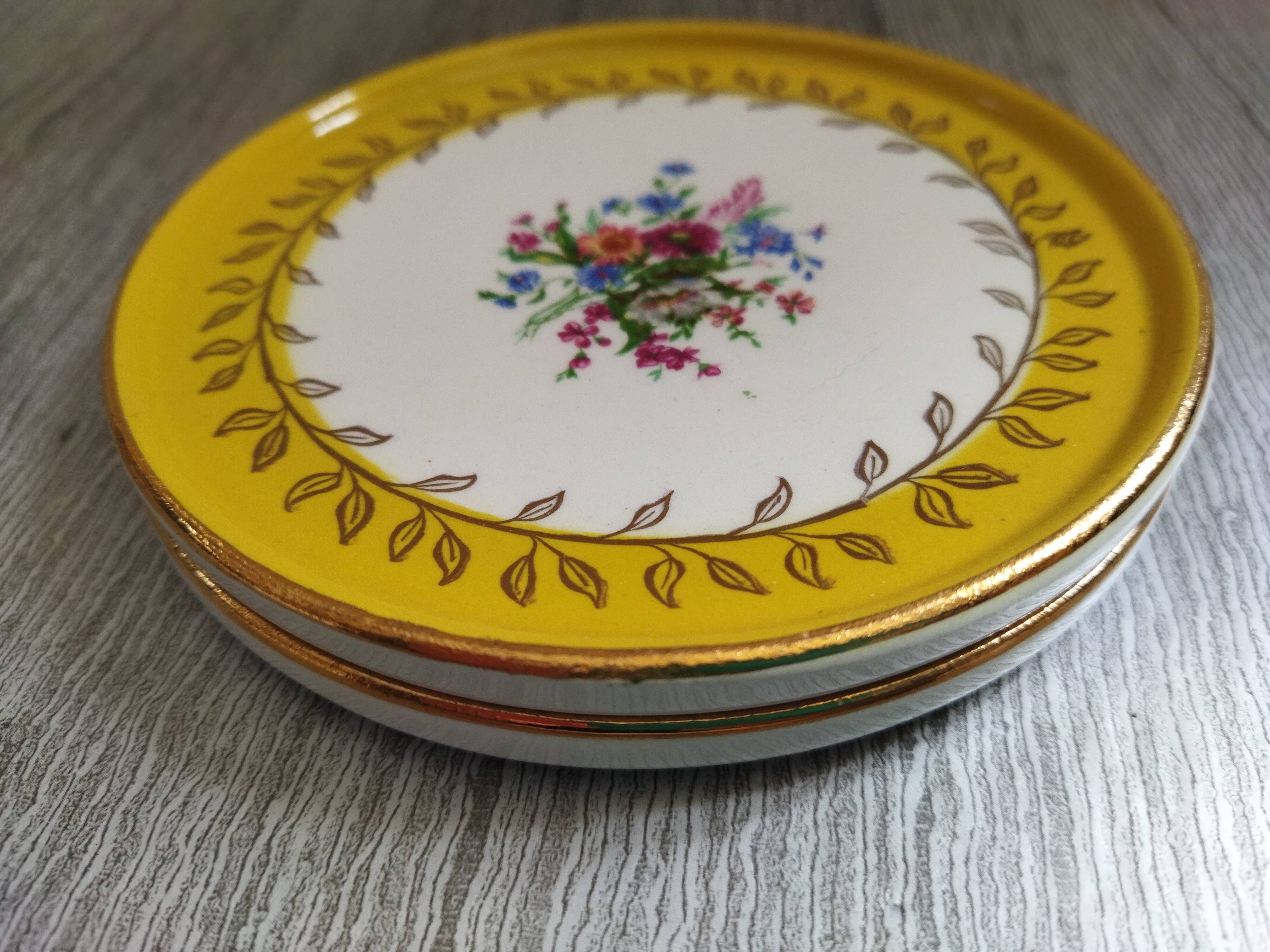 Gien "Floreal" bottle coaster