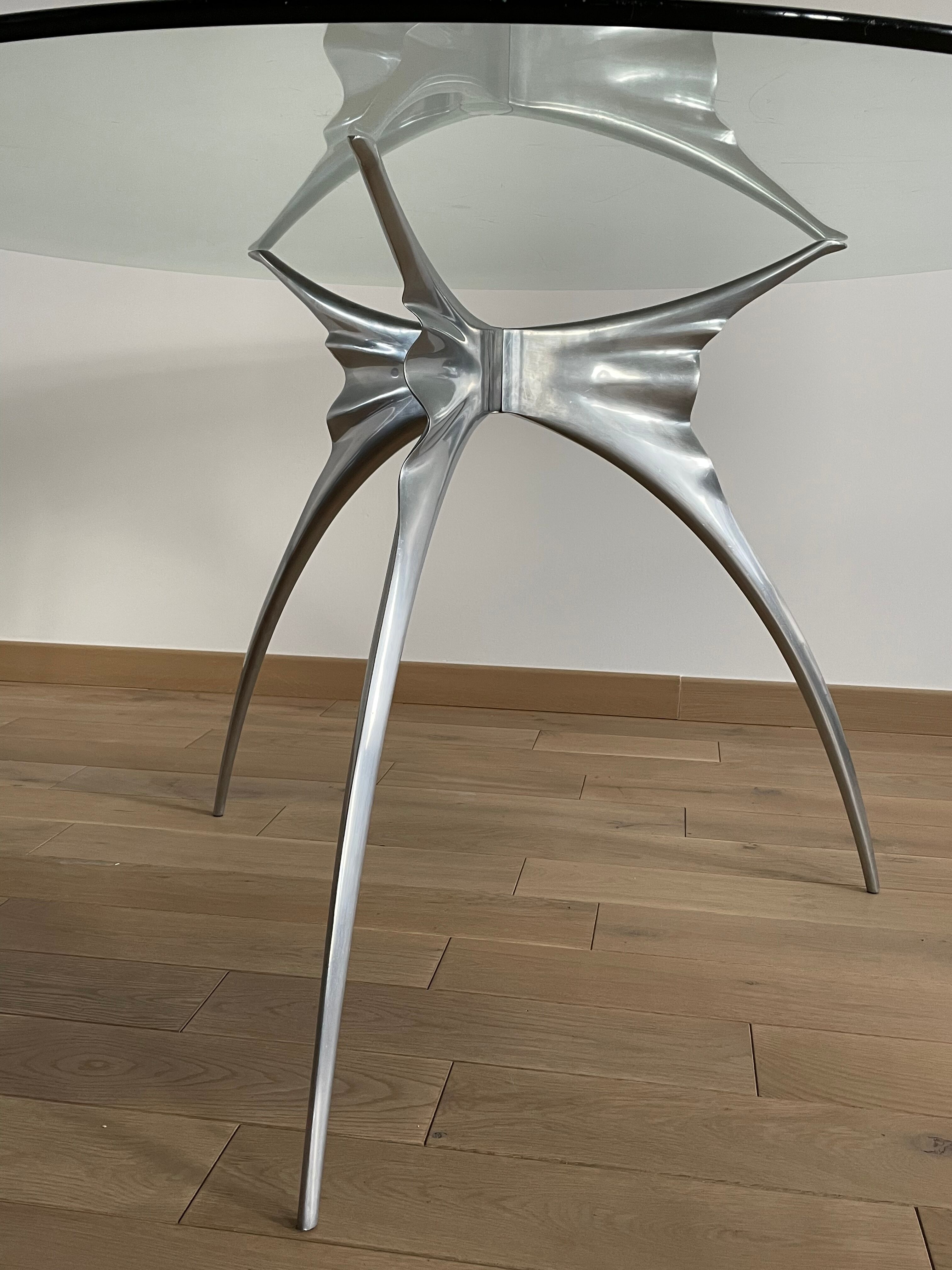 Table ronde Water par Bernard Dequet, 1970