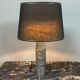 Brutalist Aluminium Table Lamp by Willy Luyckx for Aluclair. Belgium, 1960s