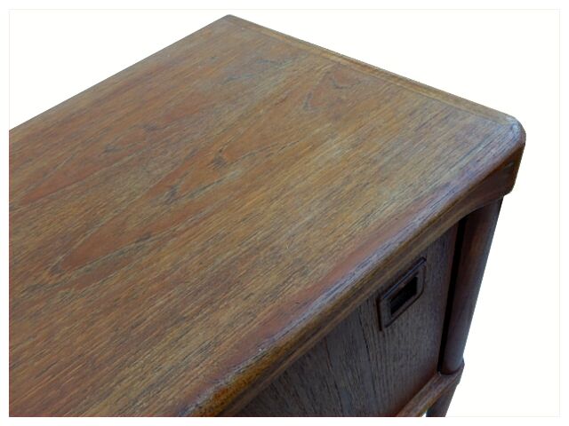 Danish teak row H.W. Klein Scandinavian 1960s