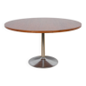 Mid-Century Round Dining Table, 1970s