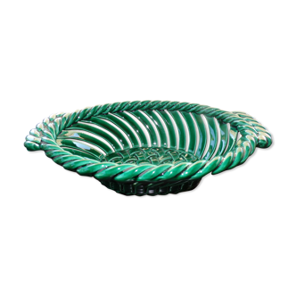 Vallauris ceramic fruit basket