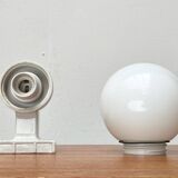 German wall lamp in ceramic and glass from the mid-century, Siemens, 1950s.