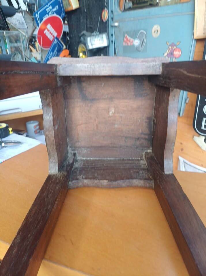 Vintage solid wood stool – Country Style