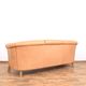 Mid-Century Danish Oak & Leather Sofa, 1970s.