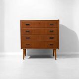 Danish teak chest of drawers - Vintage 1960