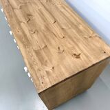 Double-sided display counter with 20 drawers