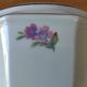 Sucrier en porcelaine décor floral