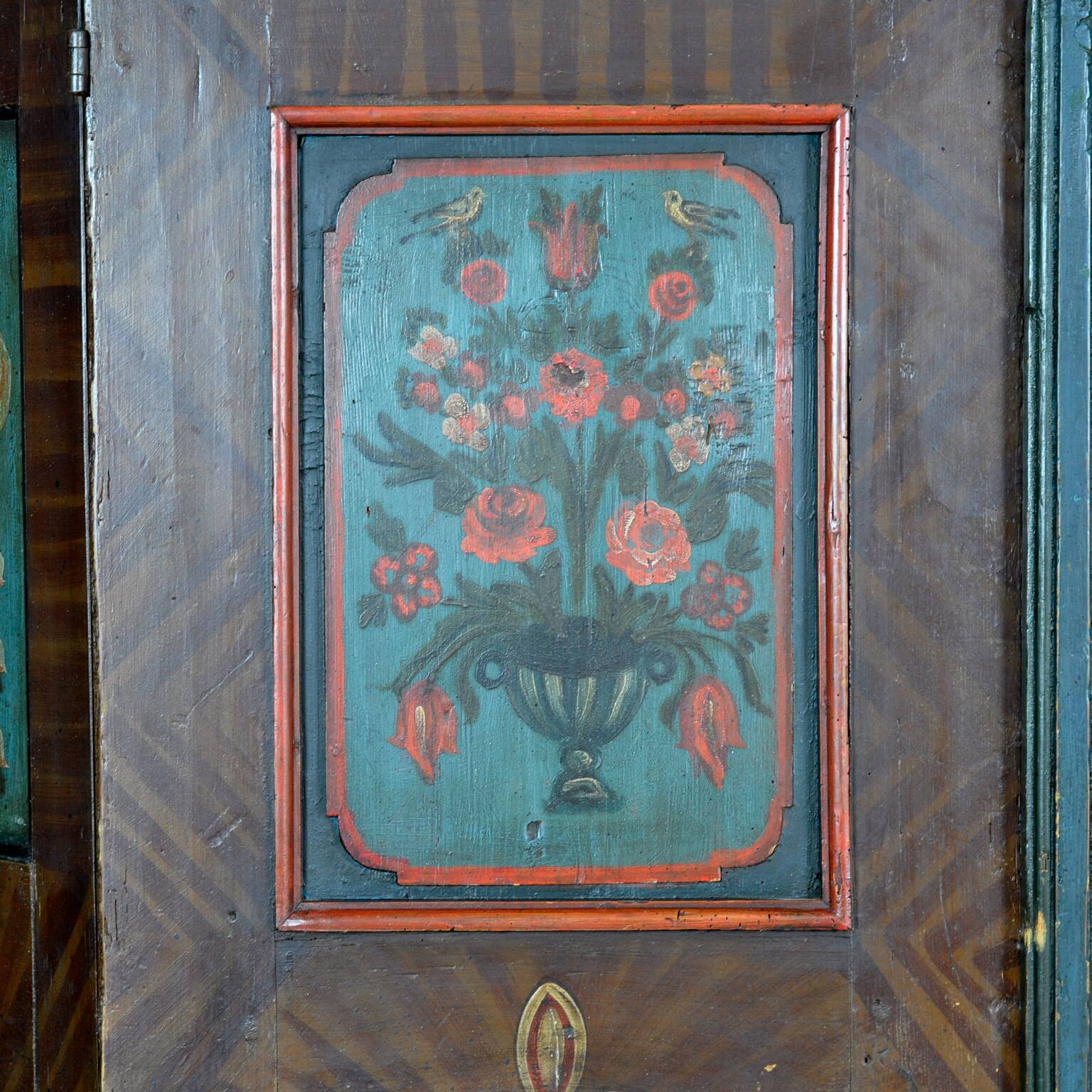 Armoire de mariée allemande, 1826