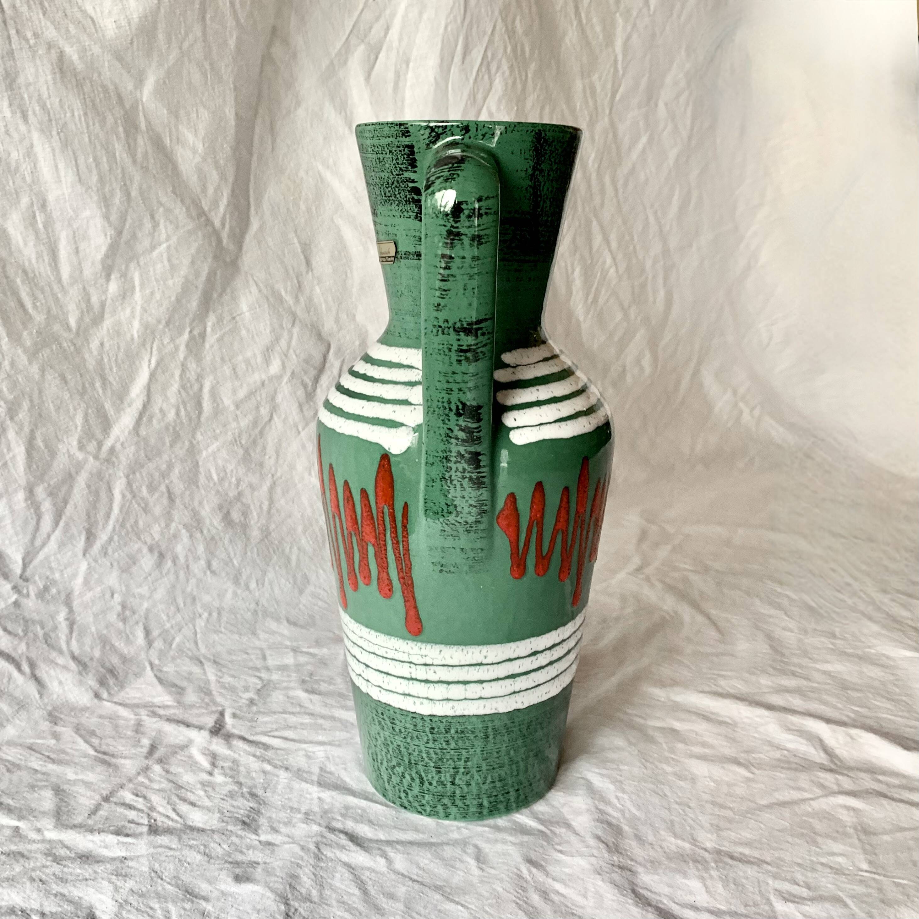 Vintage Scheurich West Germany Vase - 407 35