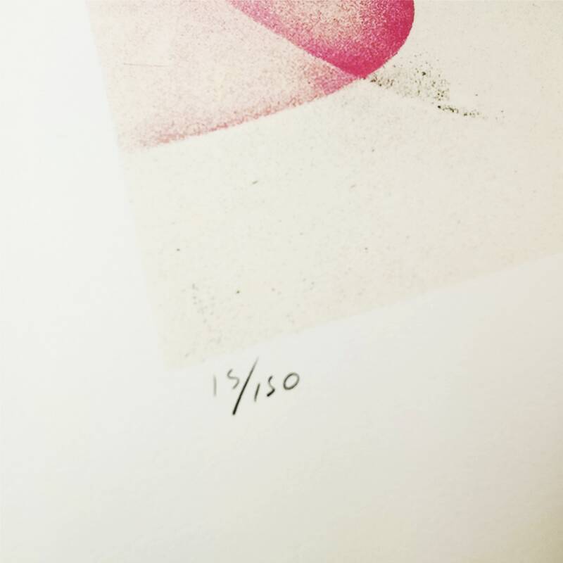 Lithographie d'après Man Ray, édition limitée, années 1970
