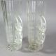 Pair of Art-deco glass vases signed Verlis. Good condition.