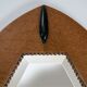 Dutch Art Deco Mirror in Oak with Ebonized Details, 1920-1930