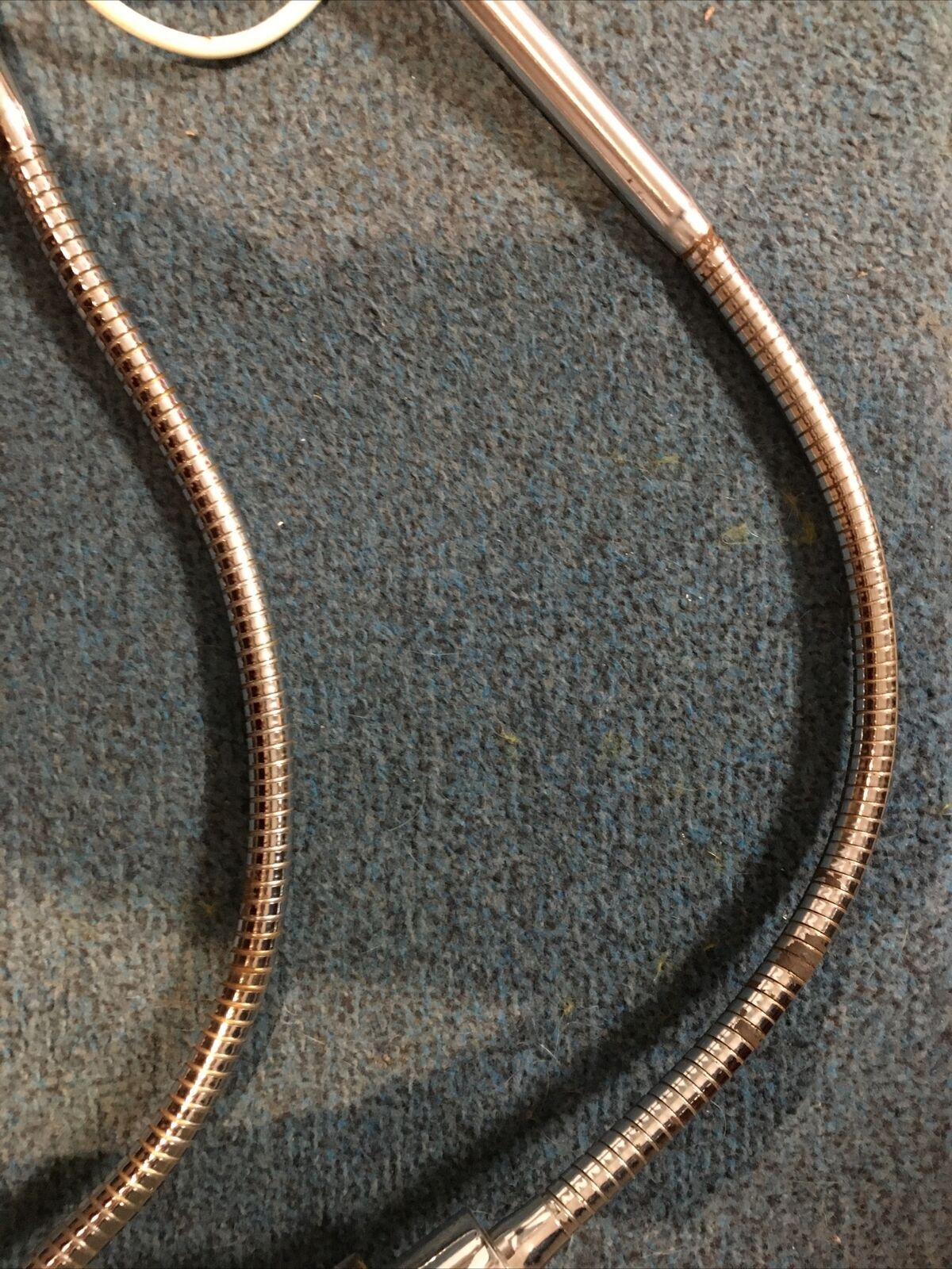 Old chrome Jumo lamp to be fixed with flexible