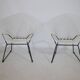 Chaise Diamond par Harry Bertoia pour Knoll, lot de 2, années 1950/60 Chaise longue en fil de fer