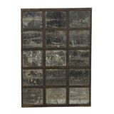 Industrial mirror with mercury mirrors