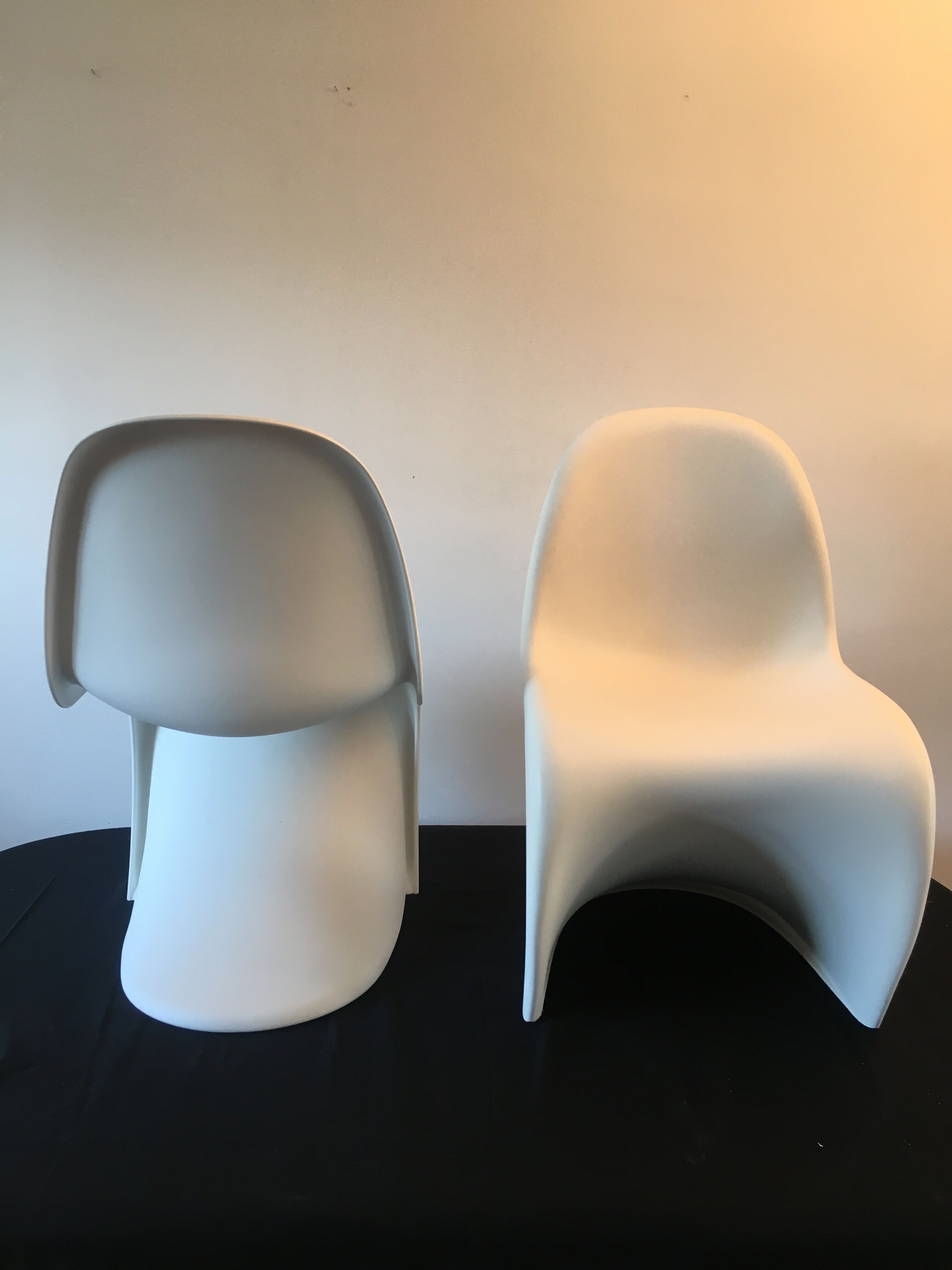 Pair of Verner Panton chairs for Vitra