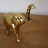 Vintage brass elephant